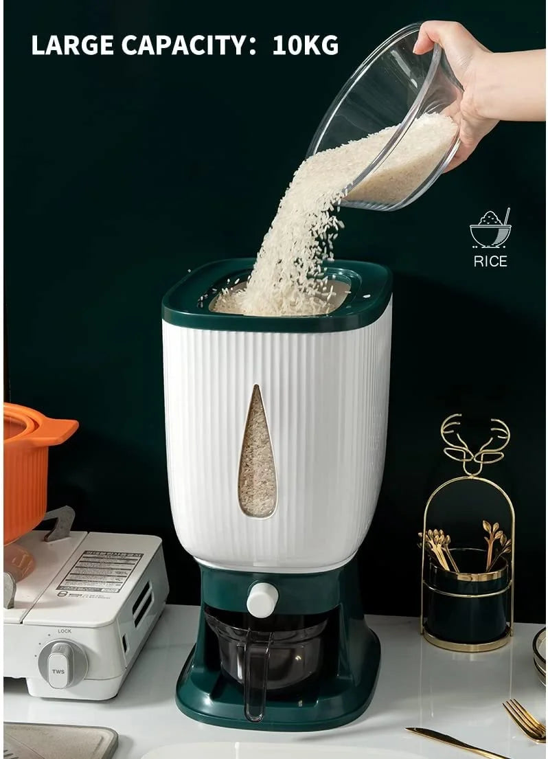 10Kg Rice Dispenser Storage Container