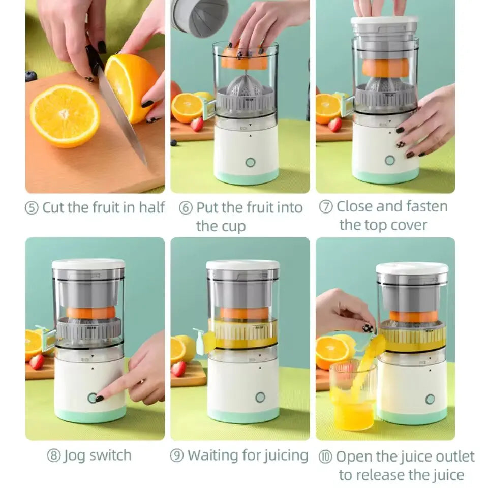 Electric Orange Juicer Fruit Juice Squeezer